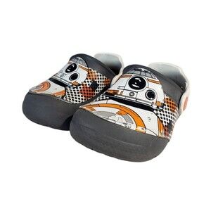 Crocs Star Wars bb-8 Droid Clogs Youth Kids Size 8C Grey